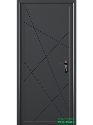 Вхідні двері Вулкан металл/МДФ модель 44