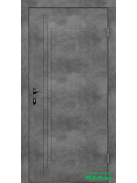 Вхідні двері Вулкан модель 1875