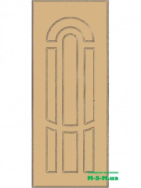 Міжкімнатні двері MSM 83 під фарбування