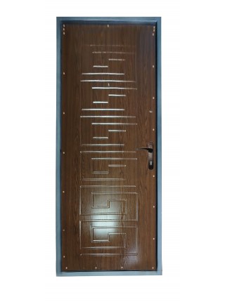 Двери входные MSM Вулкан МДФ/МДФ на трубе правые 2050х860мм