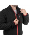 Куртка флісова, тканина - поліестр, щільність 280 G, з кишенею на грудях і двома бічними, розмір M INTERTOOL SP-3102