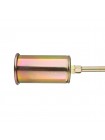 Пальник газовий з регулятором та клапаном 595 мм, сопло 110 мм, Ø45 мм INTERTOOL GB-0044
