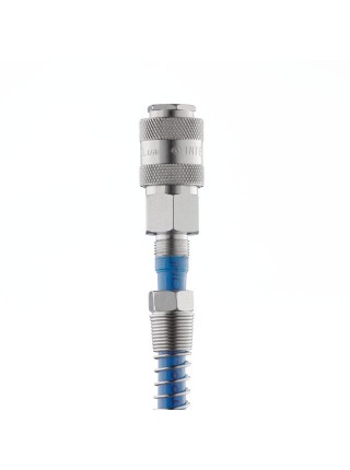 Швидкороз'ємне з'єднання з пружиною для спіральних і прямих шлангів 6,5*10 мм INTERTOOL PT-1831