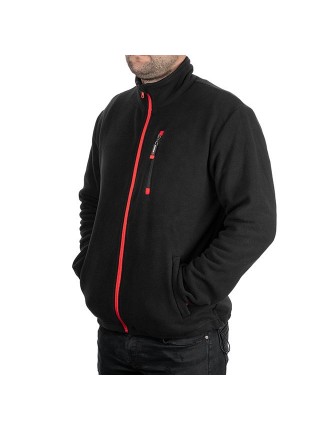 Куртка флісова, тканина - поліестр, щільність 280 G, з кишенею на грудях і двома бічними, розмір L INTERTOOL SP-3103