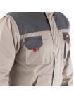 Куртка робоча 2 в 1, 100% бавовна, щільність 180 г / м2, XL INTERTOOL SP-3034