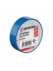 Стрічка ізоляційна, 17 мм * 10 м * 0.15 мм, синя INTERTOOL IT-0010