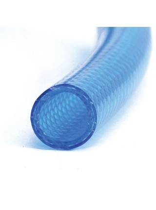 Шланг для води тришаровий, синій, 1/2", 20 м, армований, PVC INTERTOOL GE-4053