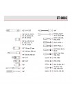 Набір інструментів 1/2" & 1/4", 82 од., Cr-V STORM INTERTOOL ET-8082