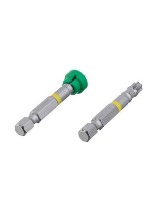 Комплект насадок викруткових Torx з обмежувачем T30 1/4" * 50 мм, S2, уп. 2 од., STORM INTERTOOL VT-0232