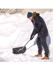 Лопата для прибирання снігу 620*280 мм, з рукояткою 970 мм INTERTOOL FT-2090