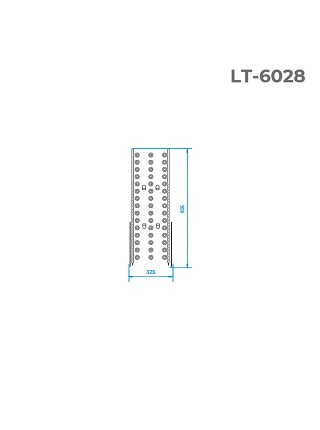 Робоча платформа до стрем'янок INTERTOOL LT-6028