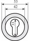 Накладка RY 21 кофе мат кл Plaza