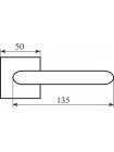 Ручка Fimet 1352-211B аntracite R ф/з