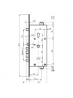 Замок Comit CM-21437 (двухсистемный)