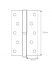 Завіса RDA 125*3*2,5 (1 подш, сталь) хром ліва