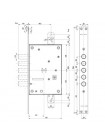 Mottura Art. 52783DM2854 (TSBM) Замок 5-риг під тяги