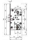 AGB Art. B011025091 Механізм Mediana Evolution білий вж 96мм