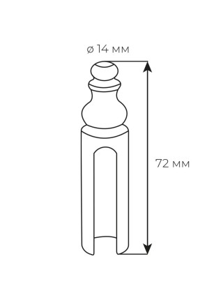 Ковпачок Fimet хром 3154 F 04 d.14