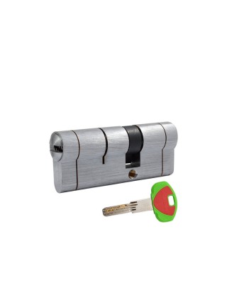 Циліндр Securemme CS30451X5 К22 30/45 мм 5кл +1 монтажний ключ, мат. хром