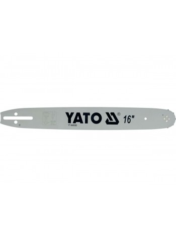 Шина для пили YATO l= 16"/ 40 см (56 ланок) 3/8" (9,52 мм)Т-0,05" (1,3 мм)для ланцюгів YT-84953