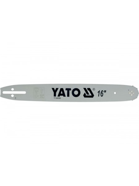 Шина для пили YATO l= 16"/ 40 см (56 ланок) 3/8" (9,52 мм)Т-0,05" (1,3 мм)для ланцюгів YT-84953 [20]