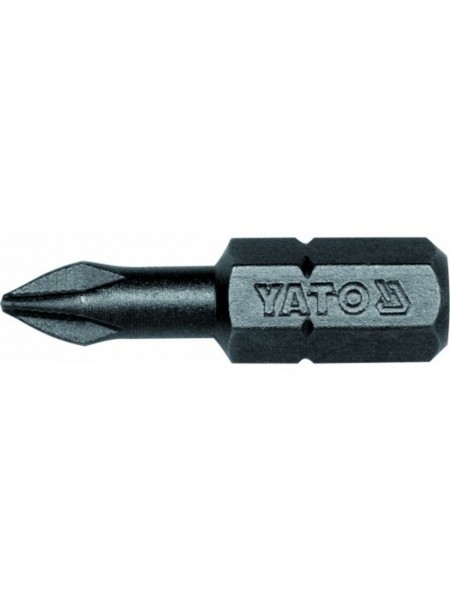 Насадка викруткова YATO : Phillips ACR PH1 x 25 мм. HEX 1/4" 50 (Шт/ Уп.) [20/40]