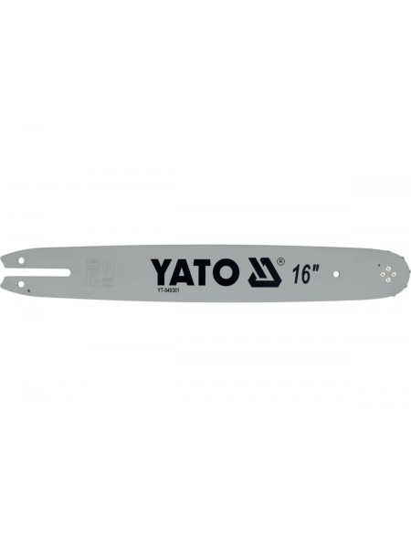 Шина для пили YATO l= 16"/ 40 см (55 ланок)3/8" (9,52 мм)Т-0,05" (1,3 мм) для ланцюгівYT-849529 [20]