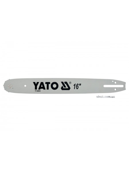 Шина для пили YATO l= 16"/ 40 см (56 ланок)Кількість зубів-9. для ланцюгів YT-84953, YT-84960 [20]