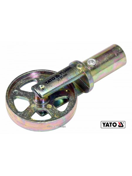 Колесо ведуче для очищення каналізації YATO: Ø= 55 мм, з оцинкованої сталі, до YT-24980(DW)