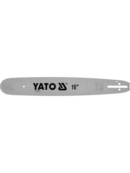 Шина для пили YATO l= 16"/ 40 см (66 ланок) Кількість зубів -12.для ланцюгів YT-84942, YT-84963 [20]