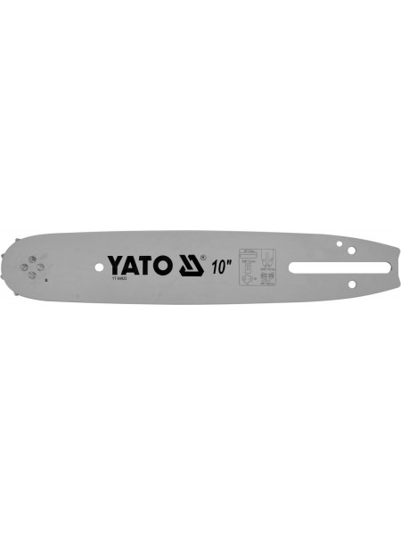 Шина для пили YATO l= 10"/ 25 см (40 ланок) 3/8" (9,52 мм).Т-0,05" (1,3 мм) YT-84948, YT-84960 [20]
