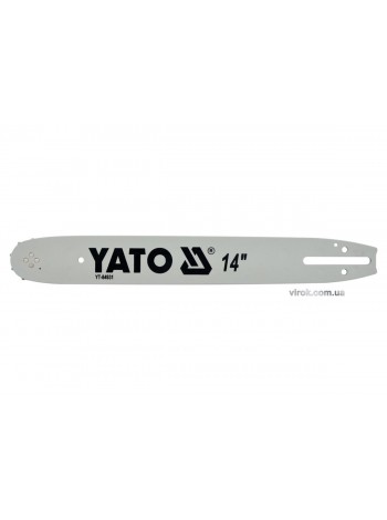 Шина для пили YATO l= 14"/ 36 см (52 ланки)3/8" (9,52 мм).Т-0,05" (1,3 мм)-YT-84951, YT-84960
