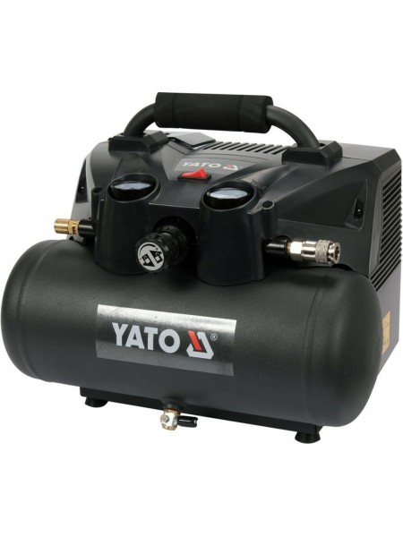 Компресор акумуляторний,YATO 36В (2х18В),800Вт,тиск≤ 8Bar,под.повіт-98л/хв,ресив-6л(БЕЗ АКУМУЛЯТОРА)