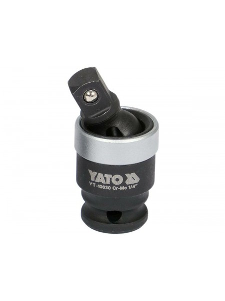 Подовжувач карданний ударний YATO: квадрат 1/4", L= 34,5 мм [20/200]