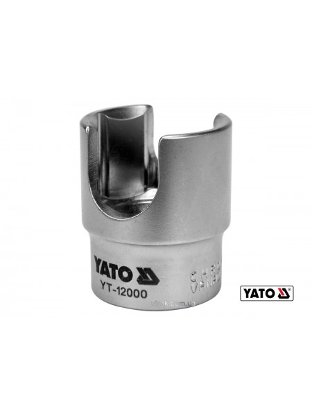 Головка торцева до паливного фільтра YATO : квадрат- 1/2", М27 мм, Cr-V [20/40]