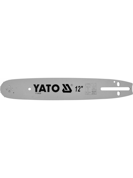 Шина для пили YATO l= 12"/ 30 см (50 ланок)0,325" (8,25 мм).Т-0,058" (1,5мм)YT-849395, YT-84963 [20]