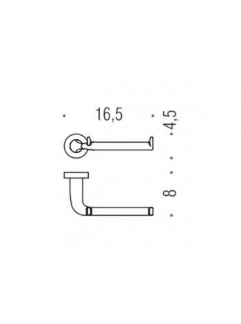 Colombo B2708 Basic Паперотримач хром