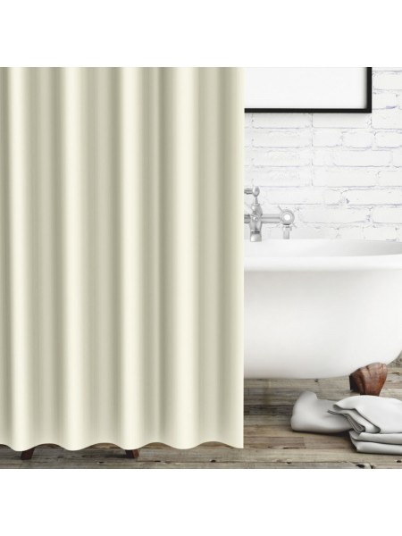 Arino Шторка для ванних кімнат, бежева 180х180 см