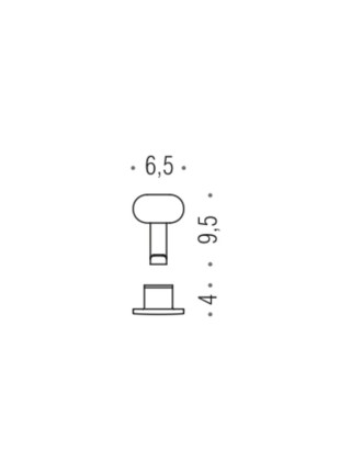 Гачок хром Colombo CB67 Bart