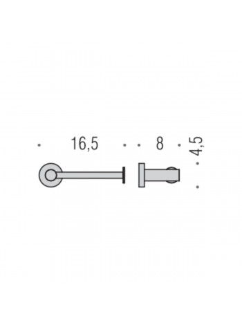 Colombo W4908 PlusПаперотримач хром