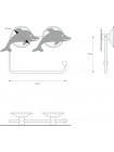 Паперотримач "Дельфін" W2503