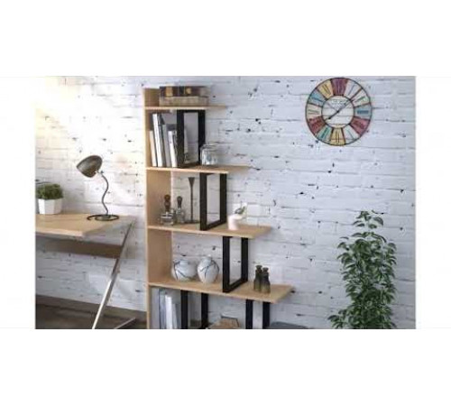 Стеллаж-перегородка L-160 MSMLOFT – стильная перегородка в стиле лофт