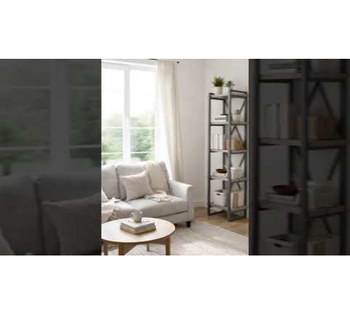 Стелаж Айсберг Х3 Лофт 40×182 см