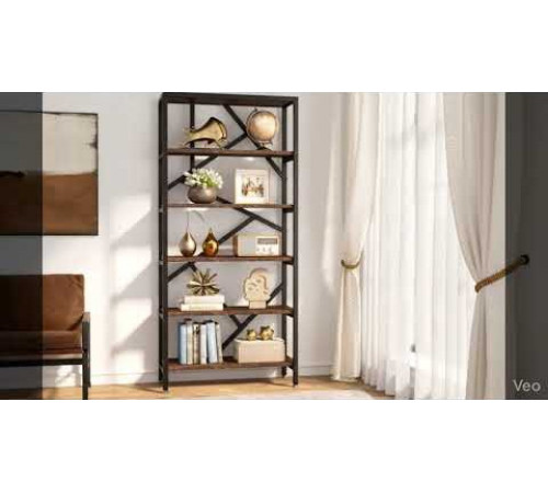 Cтелаж в стилі лофт Alfar – 70×30×170 см