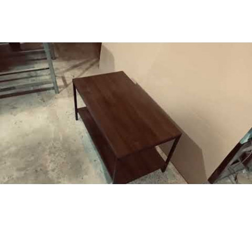 Журнальний столик L-1  з полицею (90x50 см)