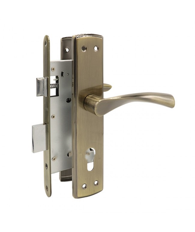 Замок врізний з ручками CLASS AB 7255-4