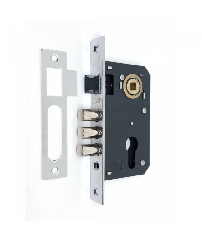 Замок врізний Class 9011 SR -3R CP