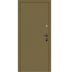 Входная дверь Вулкан Terra Olive Brown Металл/МДФ 2050х960 мм левие