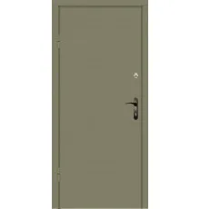 Входная дверь Вулкан “Olive Steel” Металл/МДФ 2050х960 мм левие