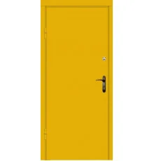 Входная дверь Вулкан "Signal Yellow Steel" Металл/МДФ 2050х860 мм левие